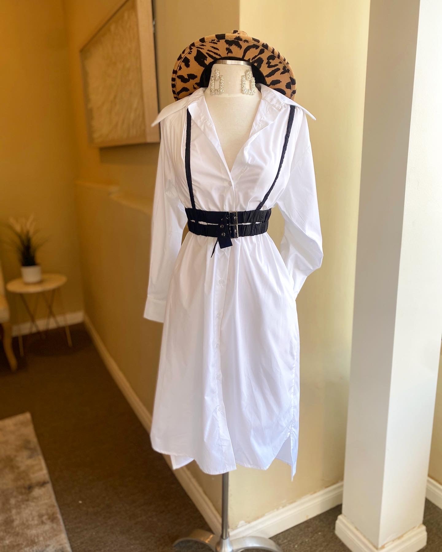 Button Shirt Dress