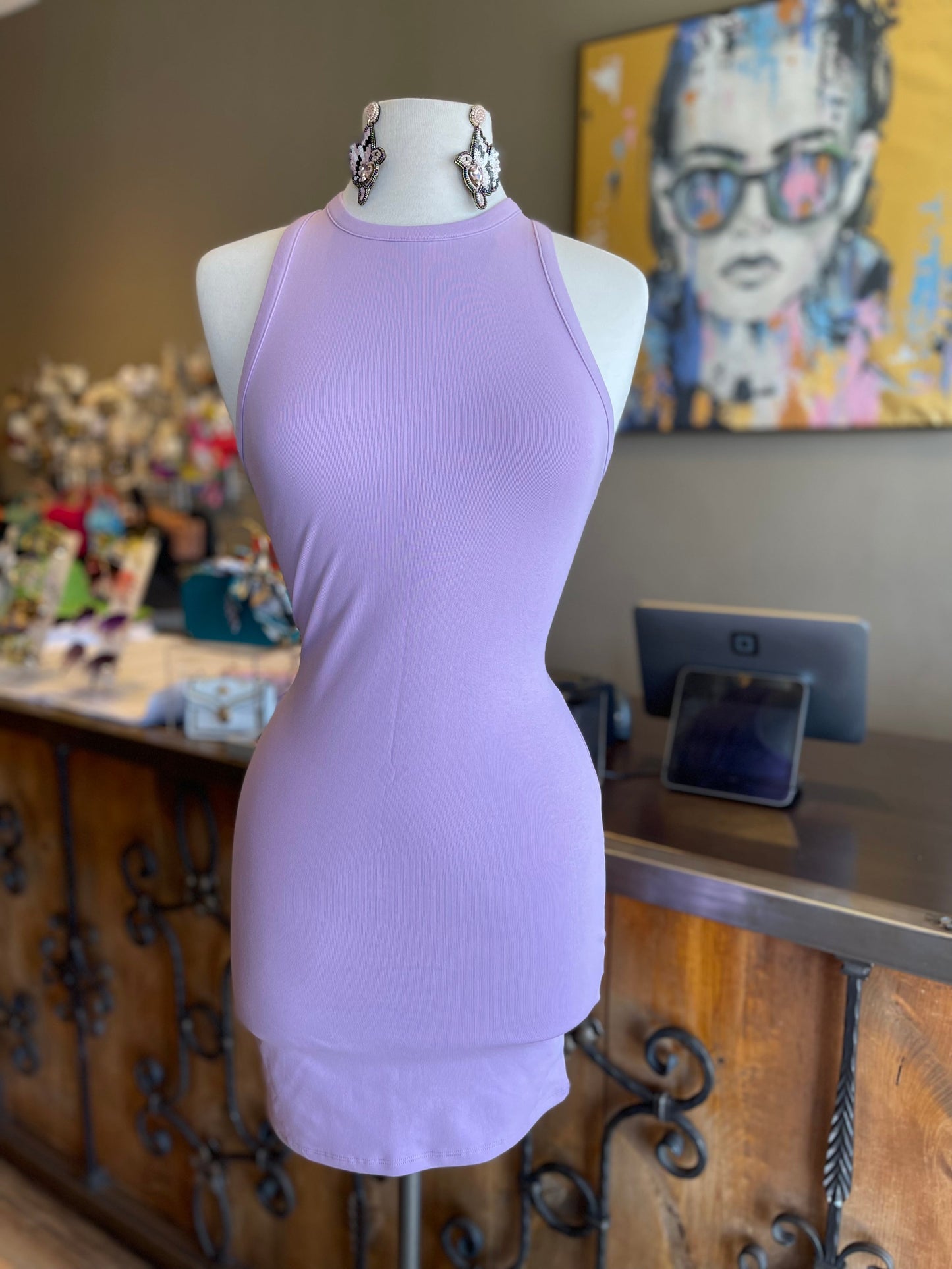 Tank Top Fitted Mini Dress FINAL SALE