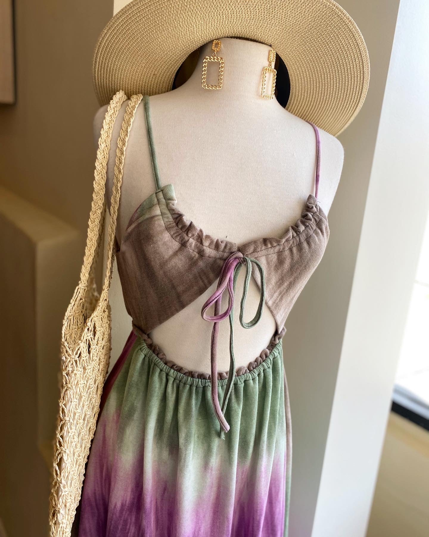 V Neck Beach Maxi