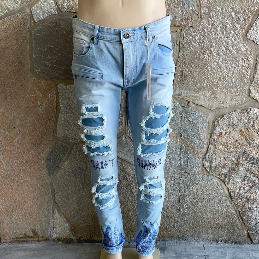 Saint Sinner Flame Jeans