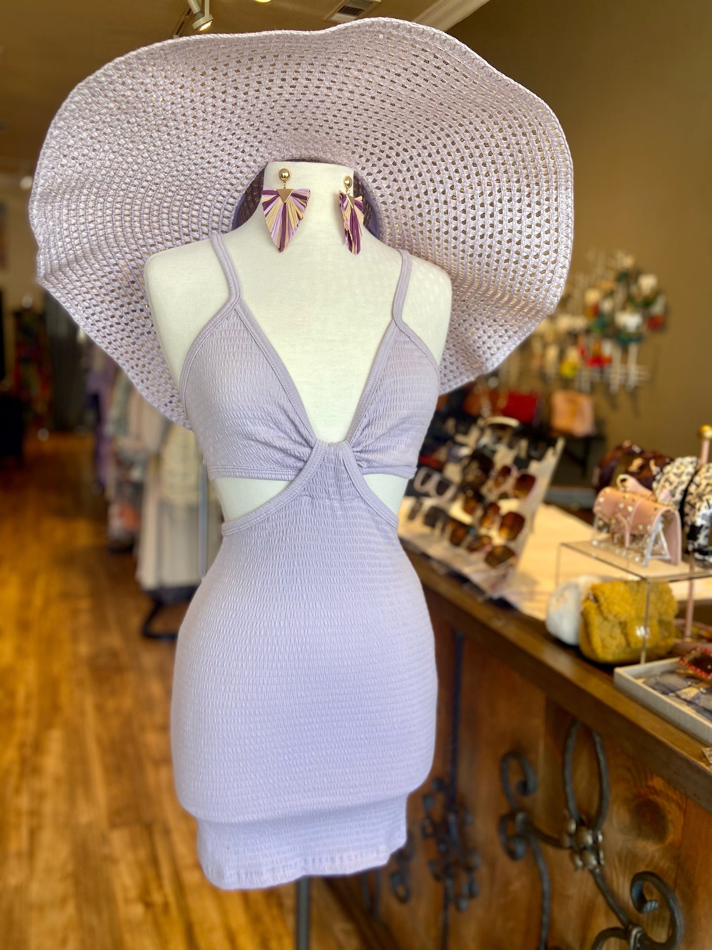 Inside Out Bralette Mini Dress FINAL SALE