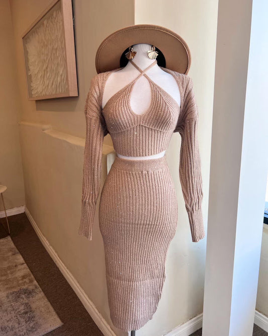 3pc Sweater Knit Set