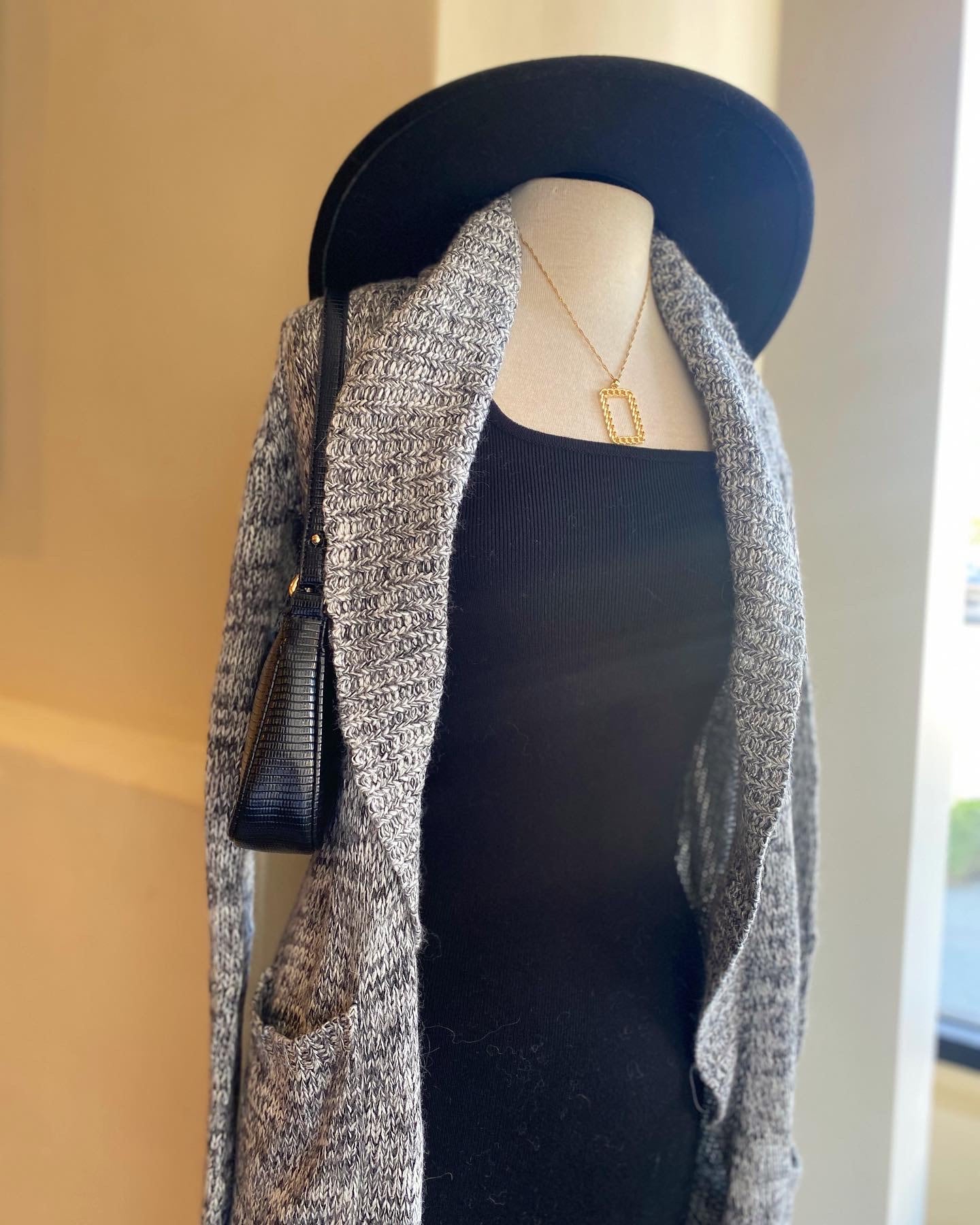 Heather Grey Duster