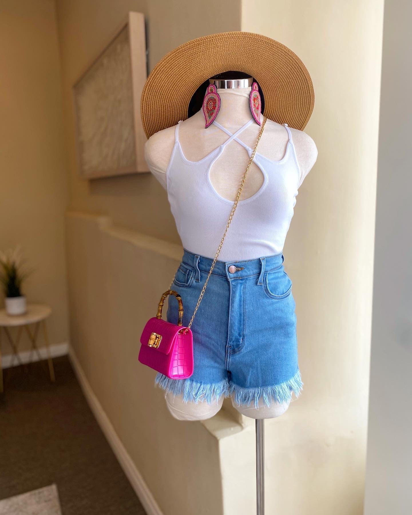X Neck Bodysuit