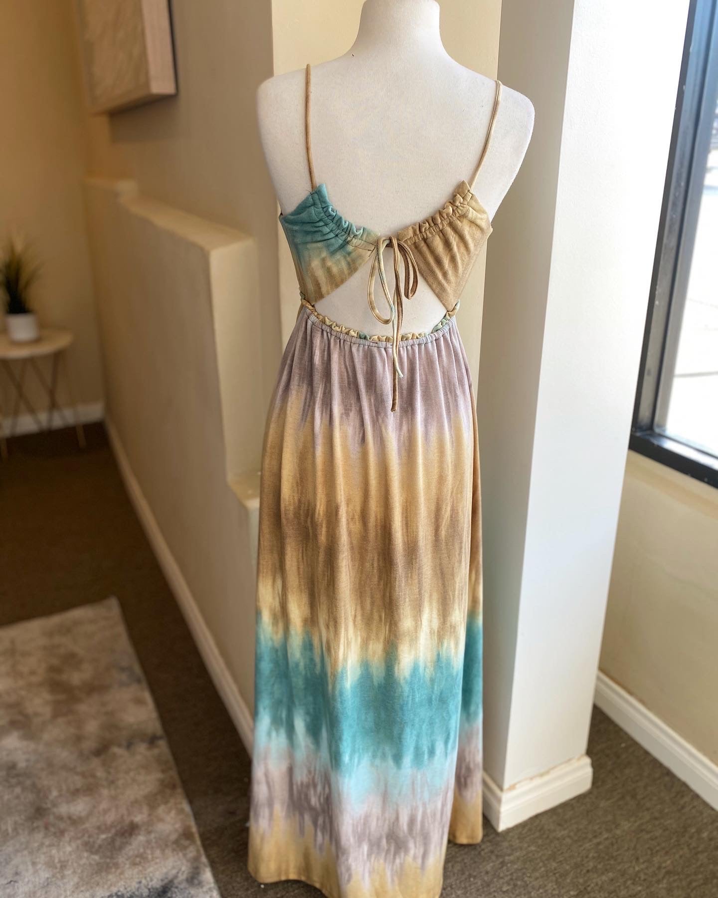 V Neck Beach Maxi