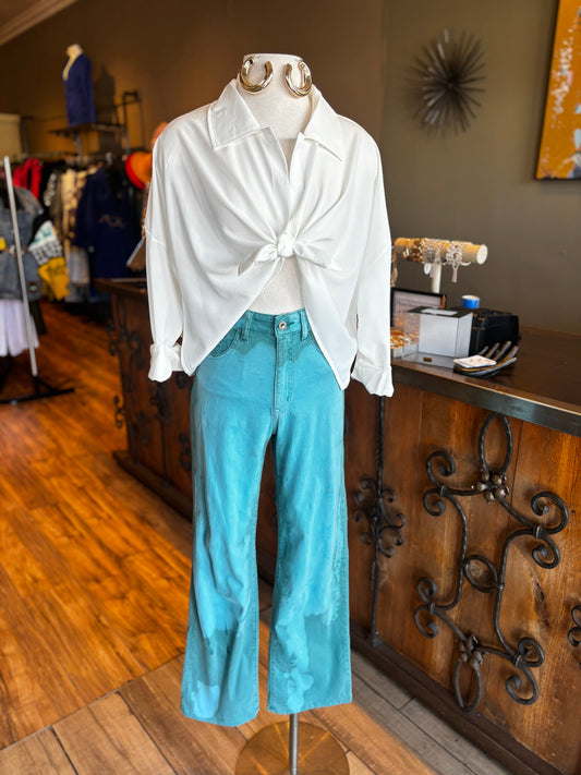 Blue Dye Combo Jeans