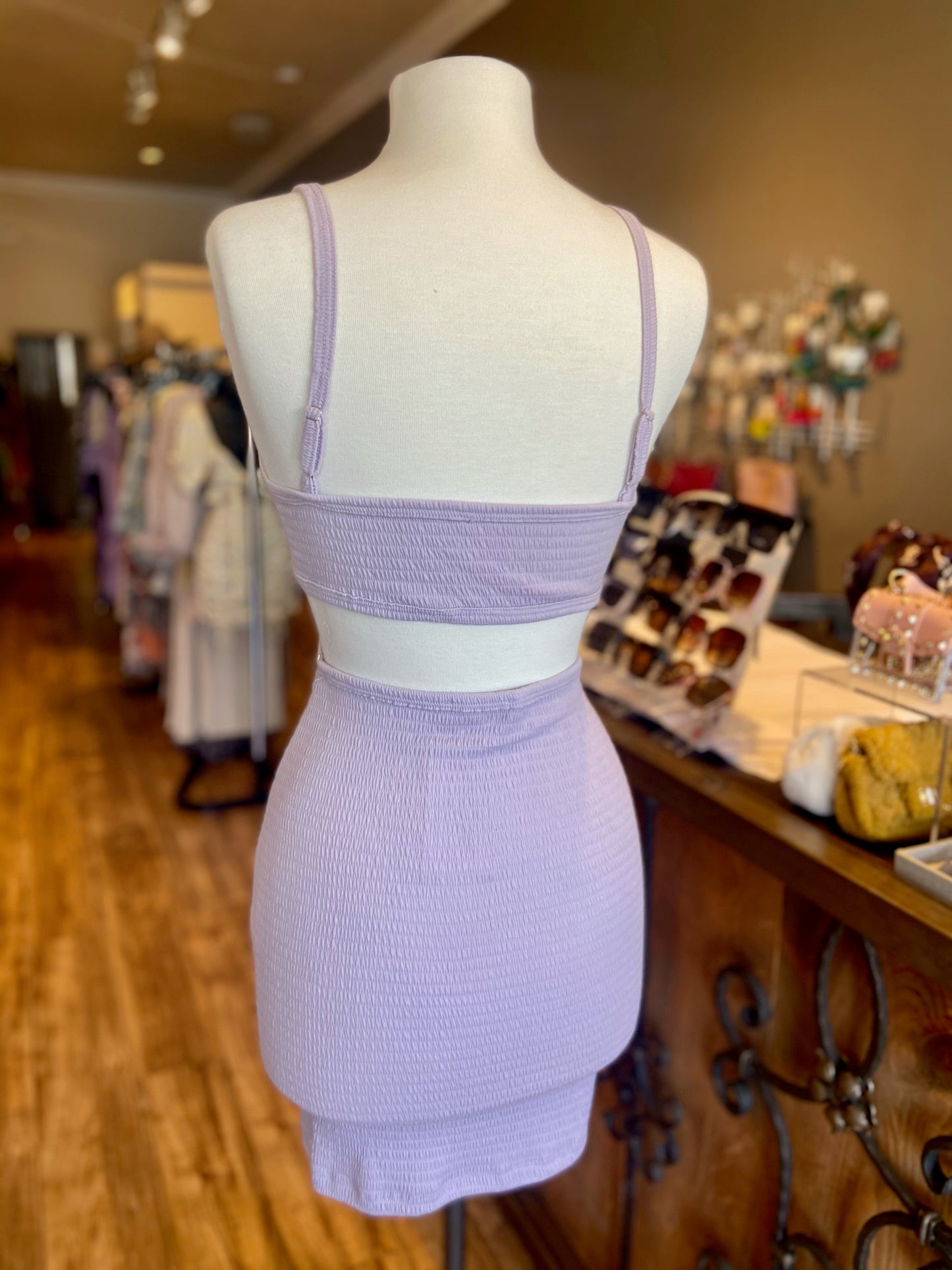 Inside Out Bralette Mini Dress FINAL SALE