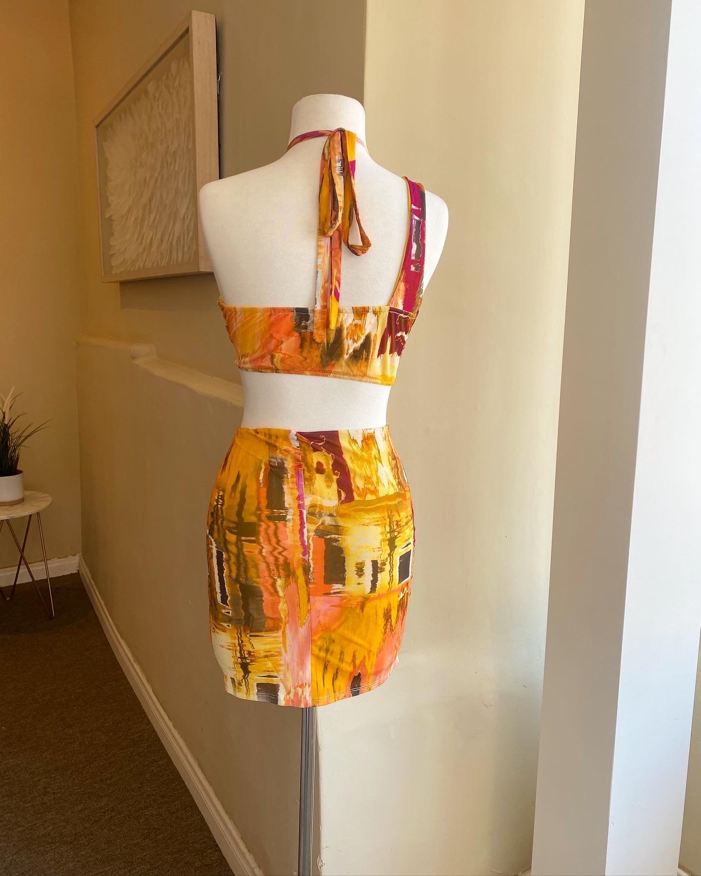 One Shoulder Backless Mini FINAL SALE