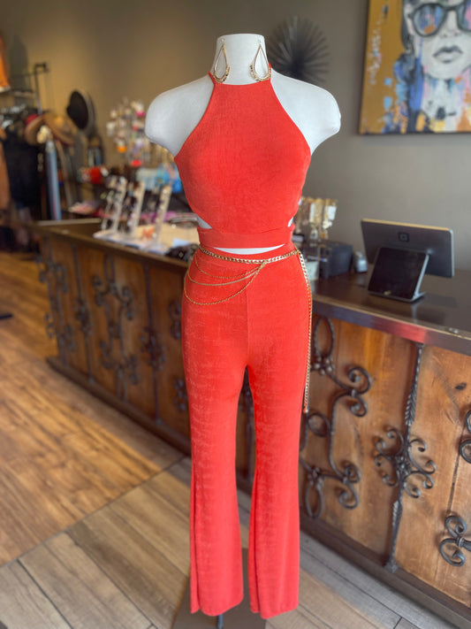 Thin Strap Pants Set FINAL SALE
