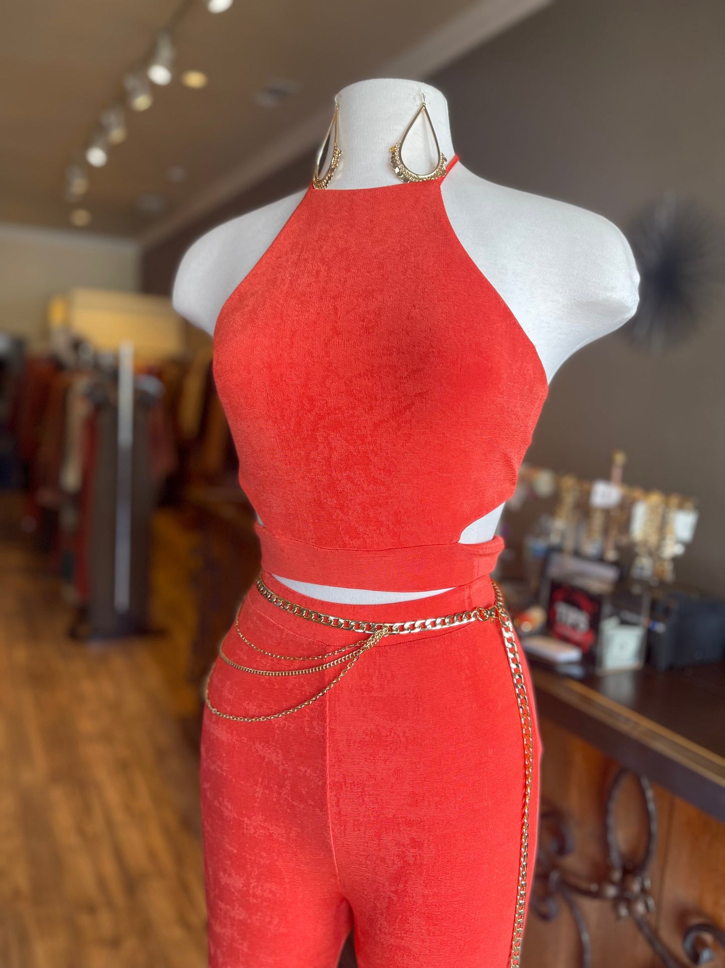 Thin Strap Pants Set FINAL SALE