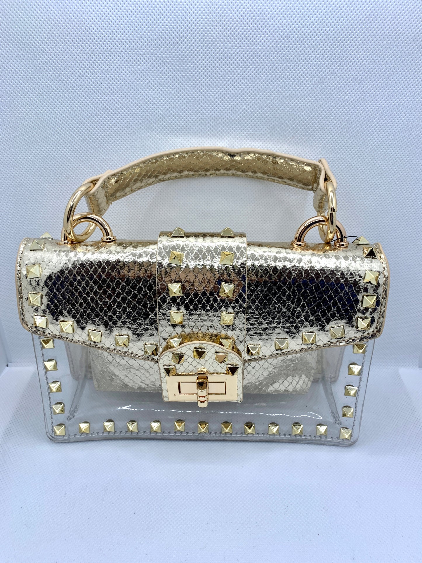 Clear & Snakeskin
