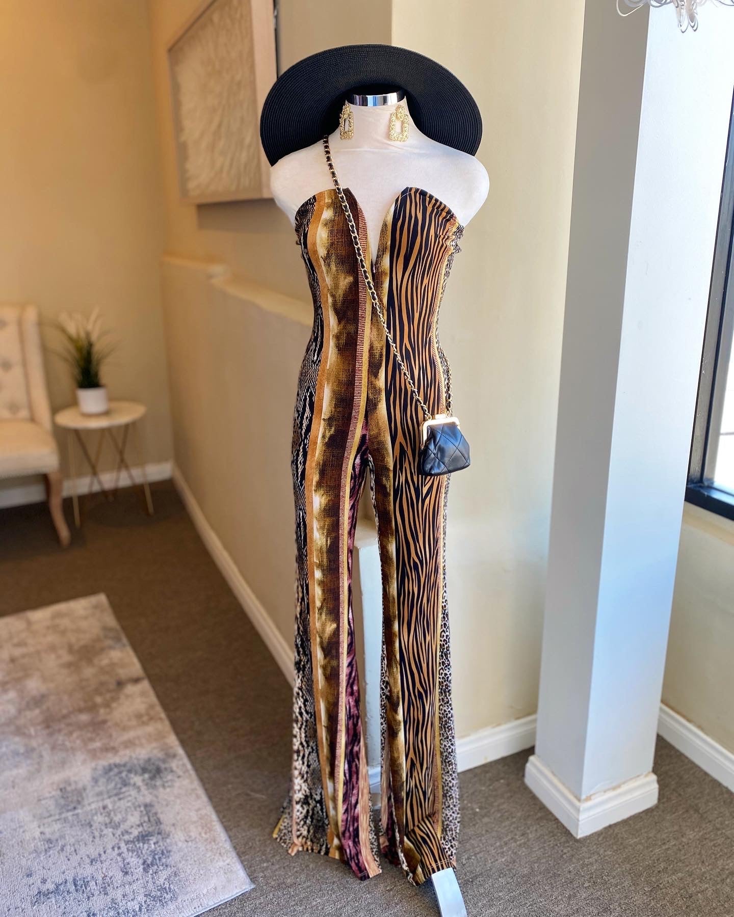 Bell Bottom Tube Jumpsuit FINAL SALE
