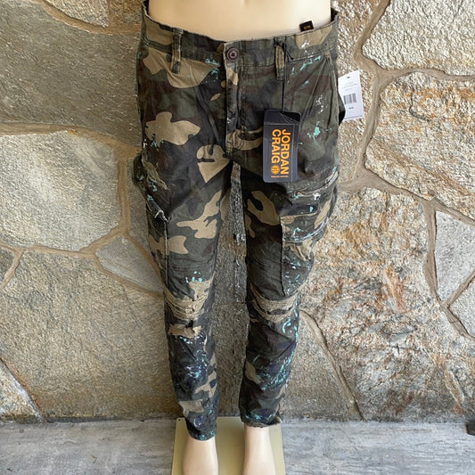 Army Fatigue Painted Jeans