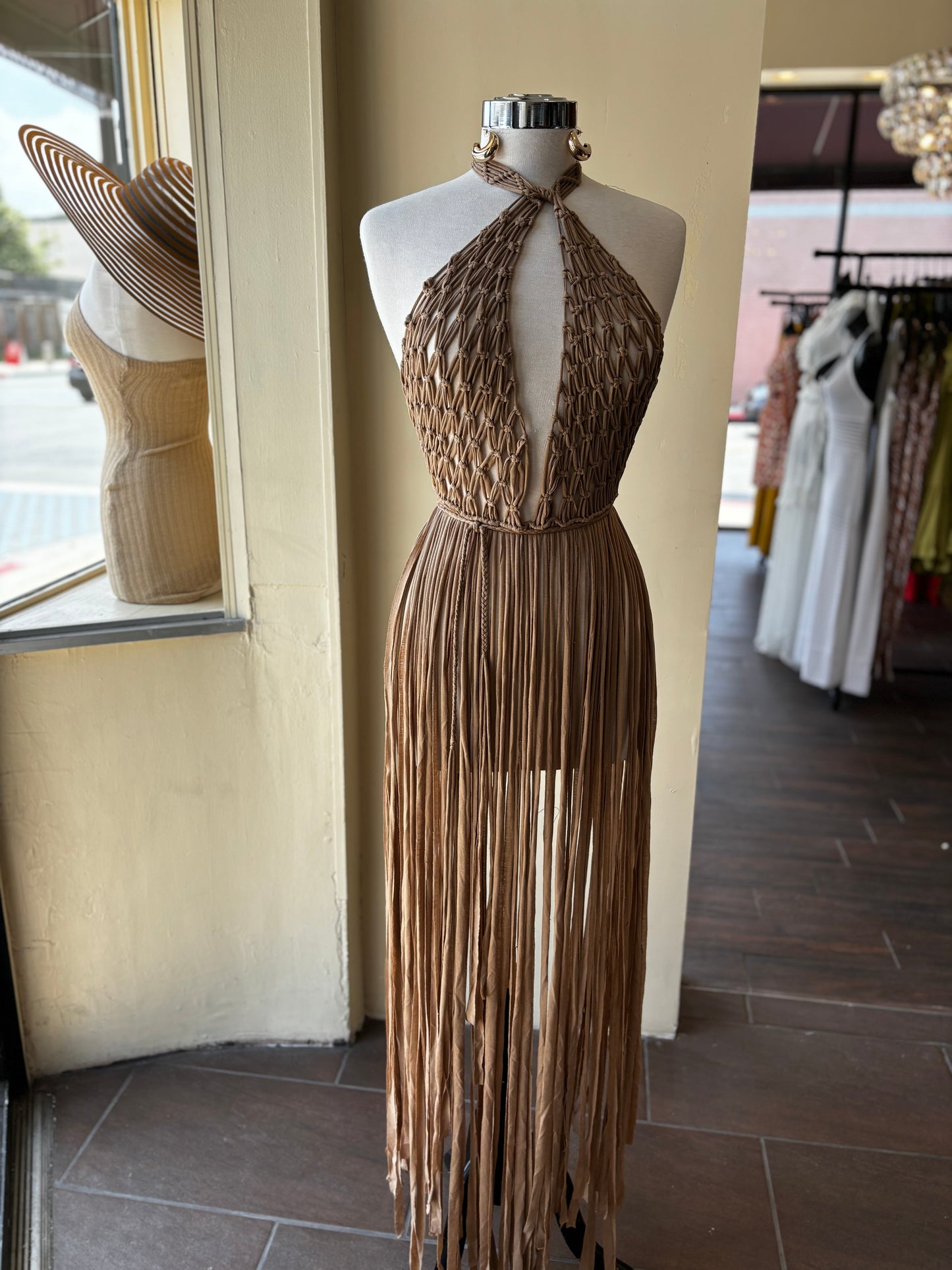 Knitted Halter Top