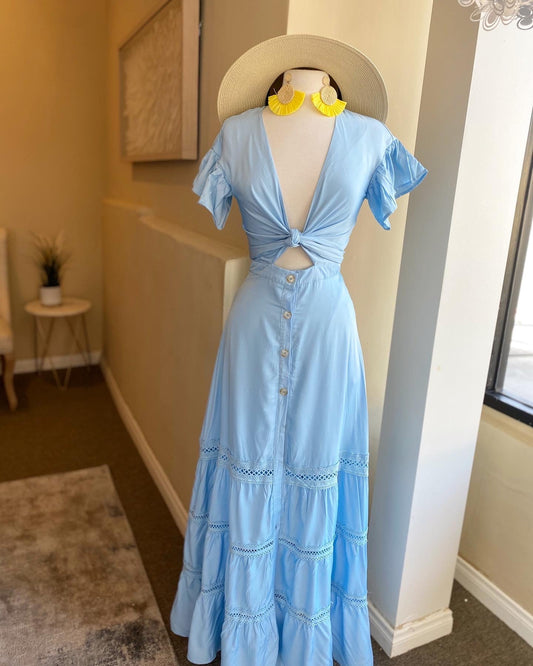 Wrap Top Botton Down Maxi FS