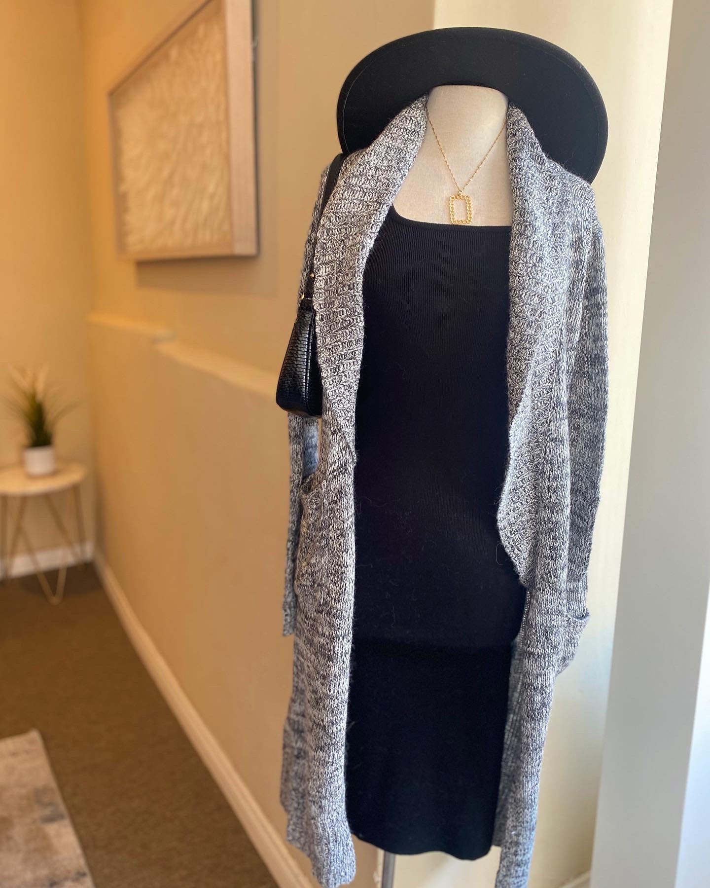 Heather Grey Duster
