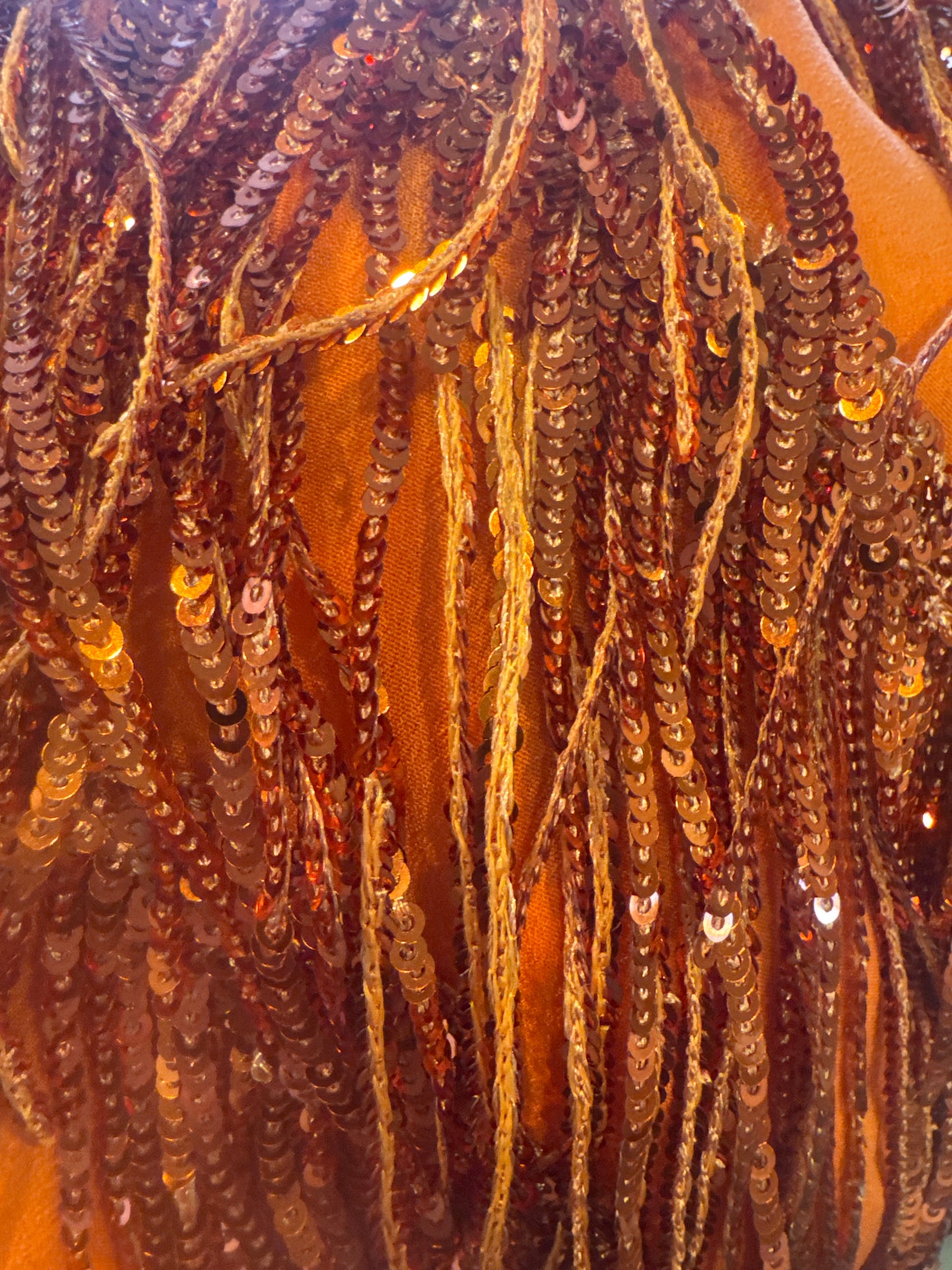 Sequin Fringe Top