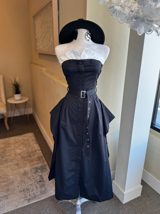 Denim Tube Dress