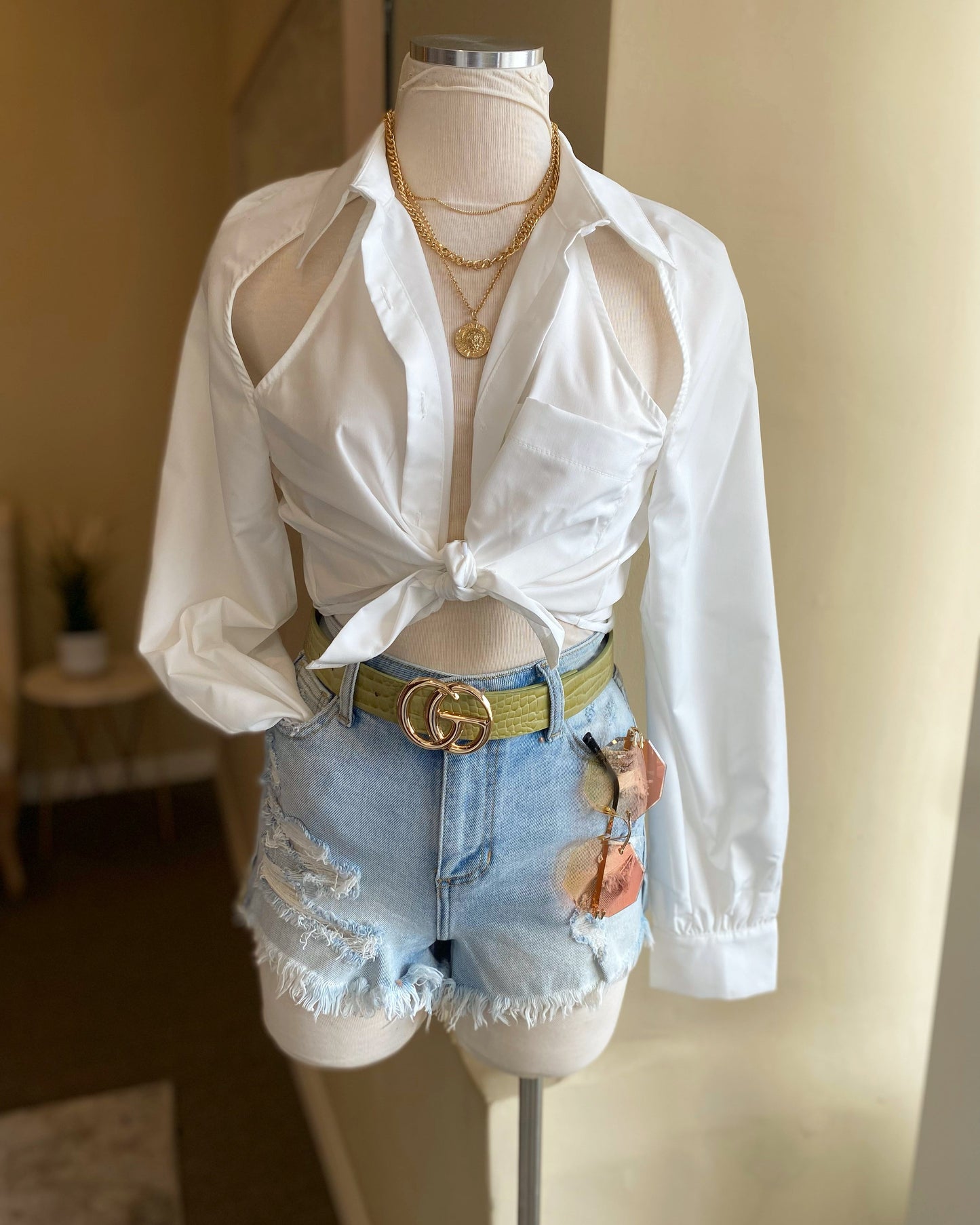 High Rise Shorts