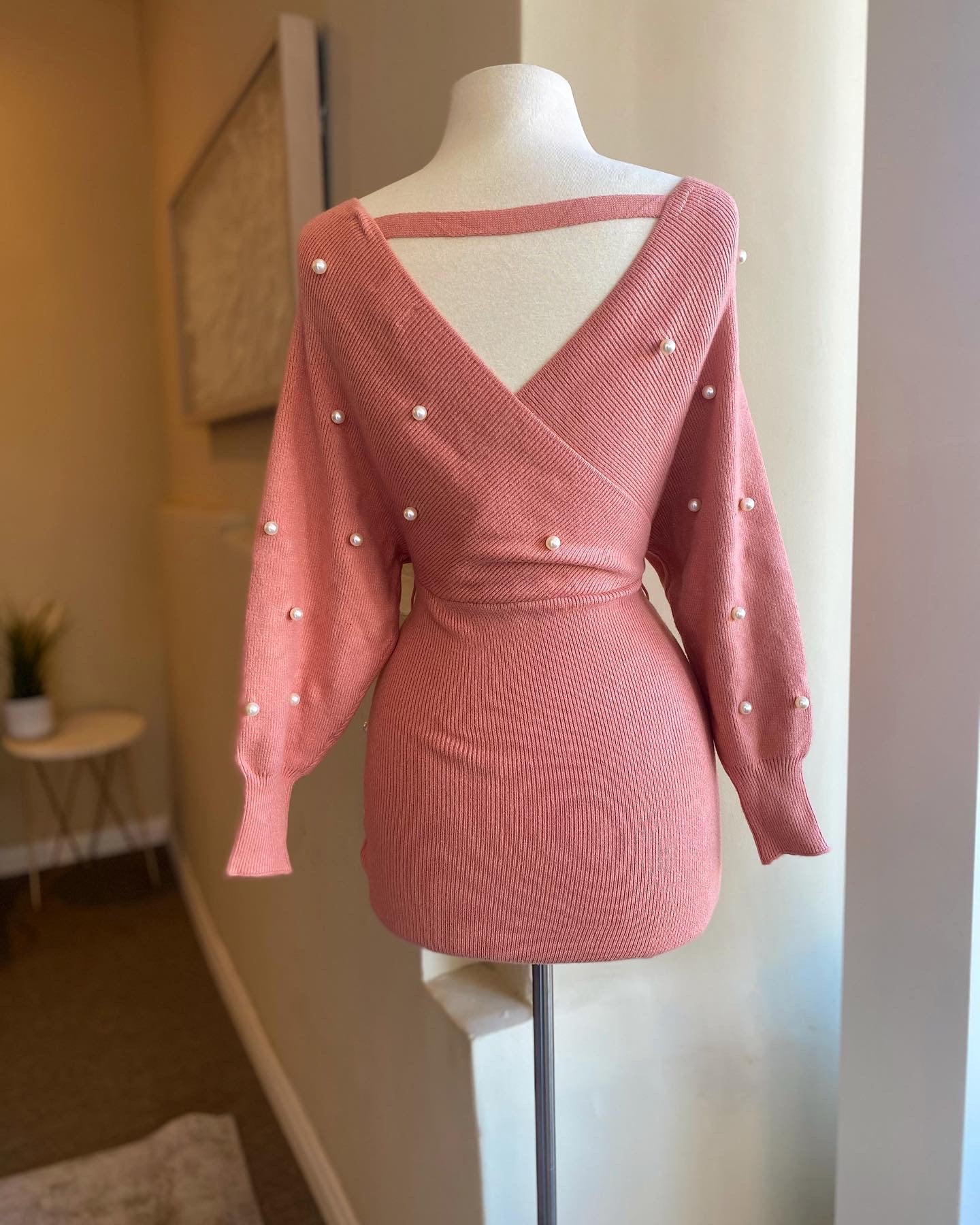 Pearl Sweater Dress