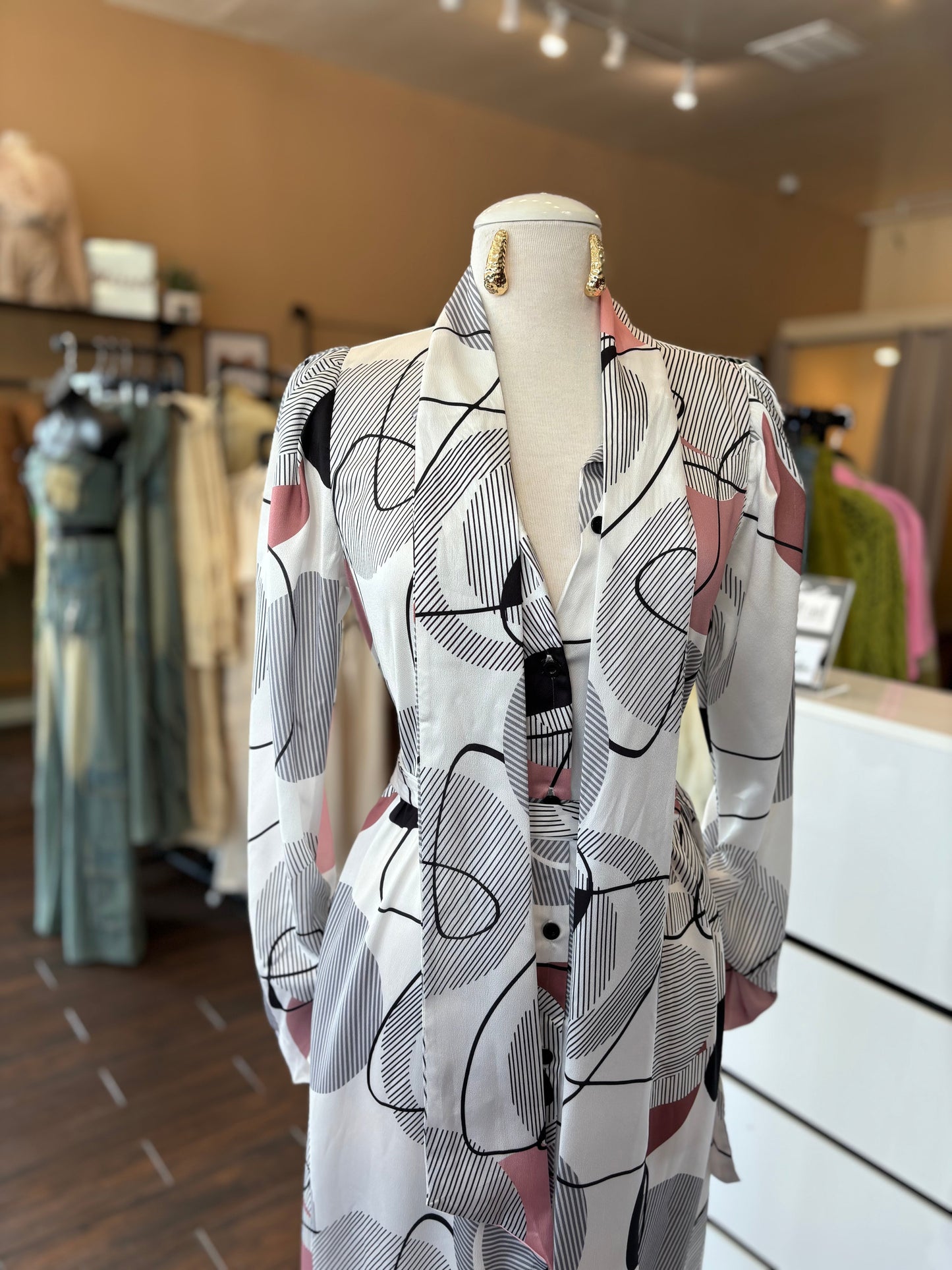 Long Sleeve Button Down Pattern