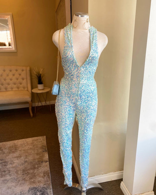 Sleeveless Sparkle Jumper