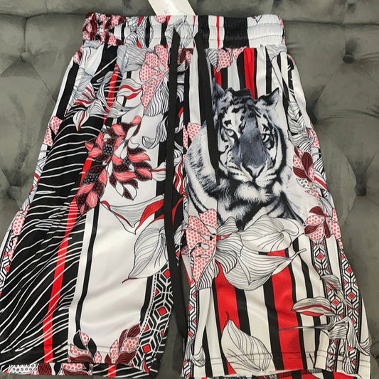 Tiger Striped Shorts