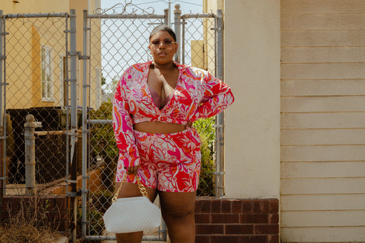 Blouse and Shorts