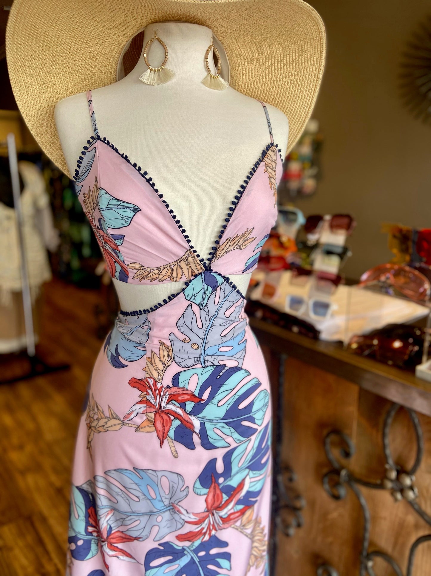 Floral Side Out Dress