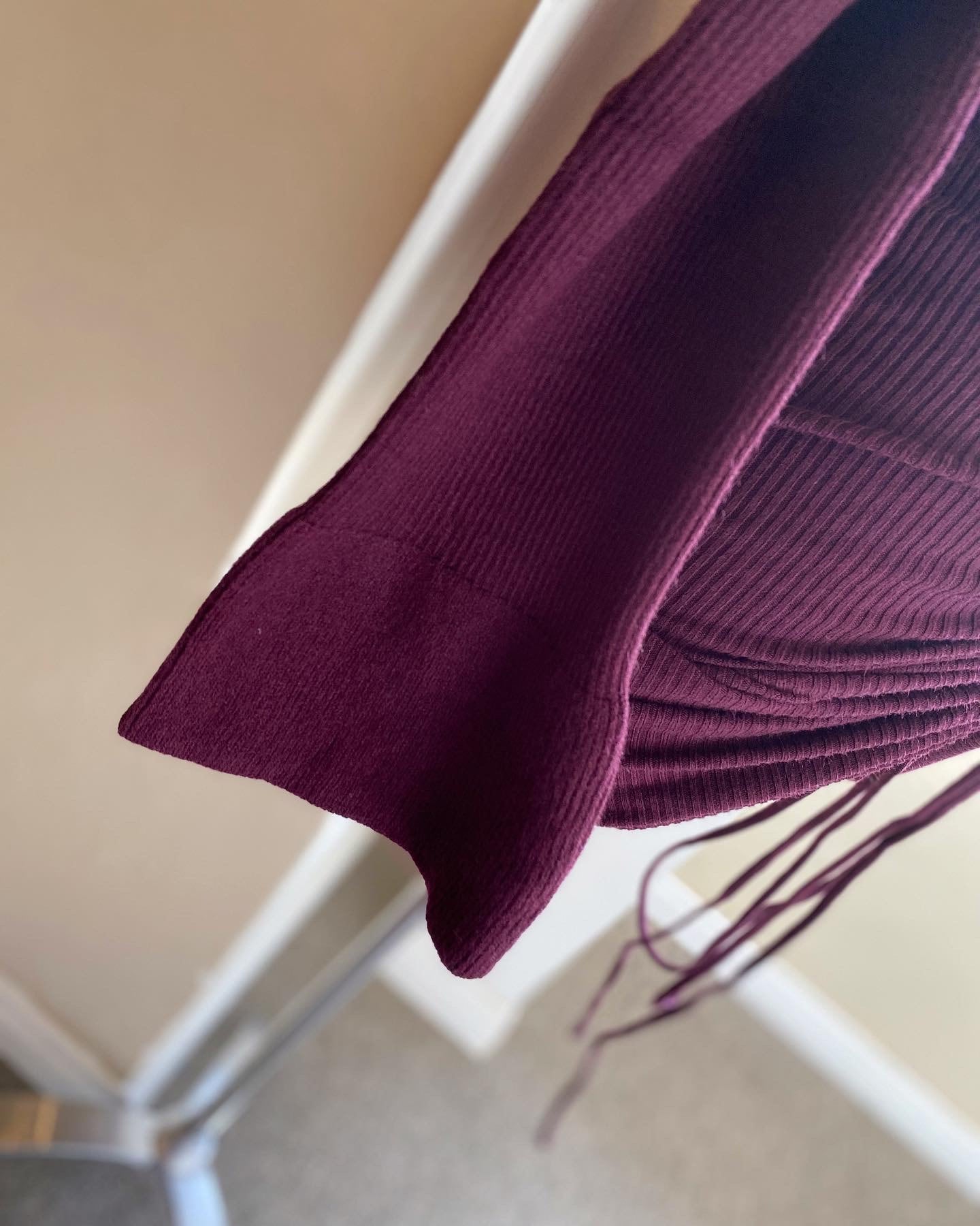 Flare Arm Sweater Rouge Dress