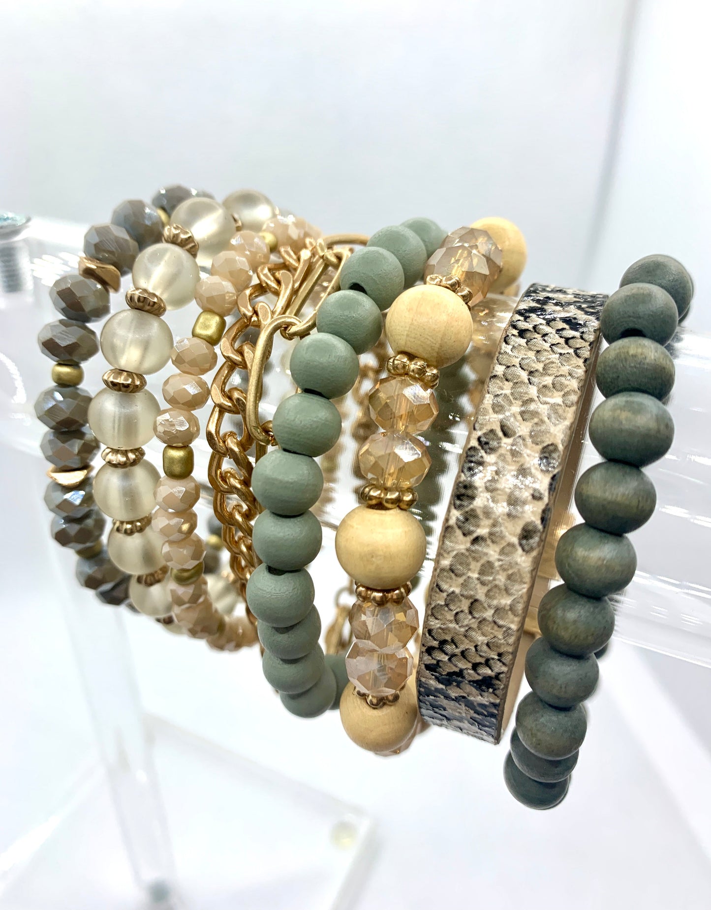 Wood & Metals Bracelet