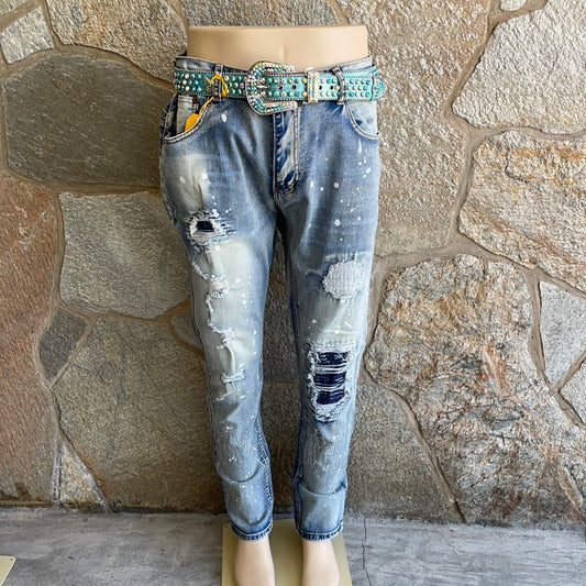 Diamond Flame Jeans