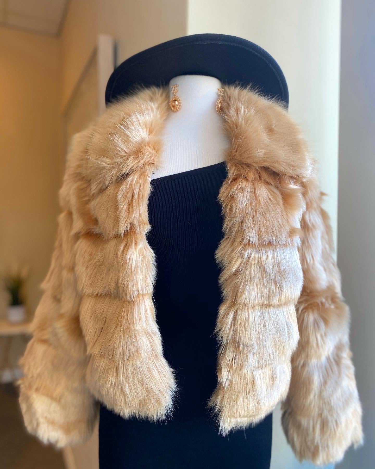 Fuzzy Fur Coat
