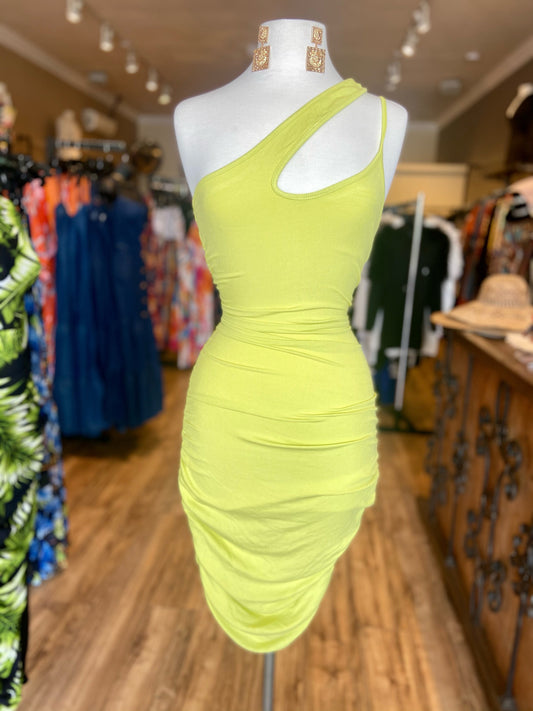 Different Strap Scrunge Dress FINAL SALE
