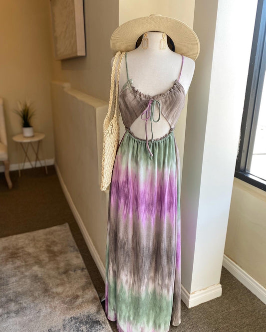 V Neck Beach Maxi