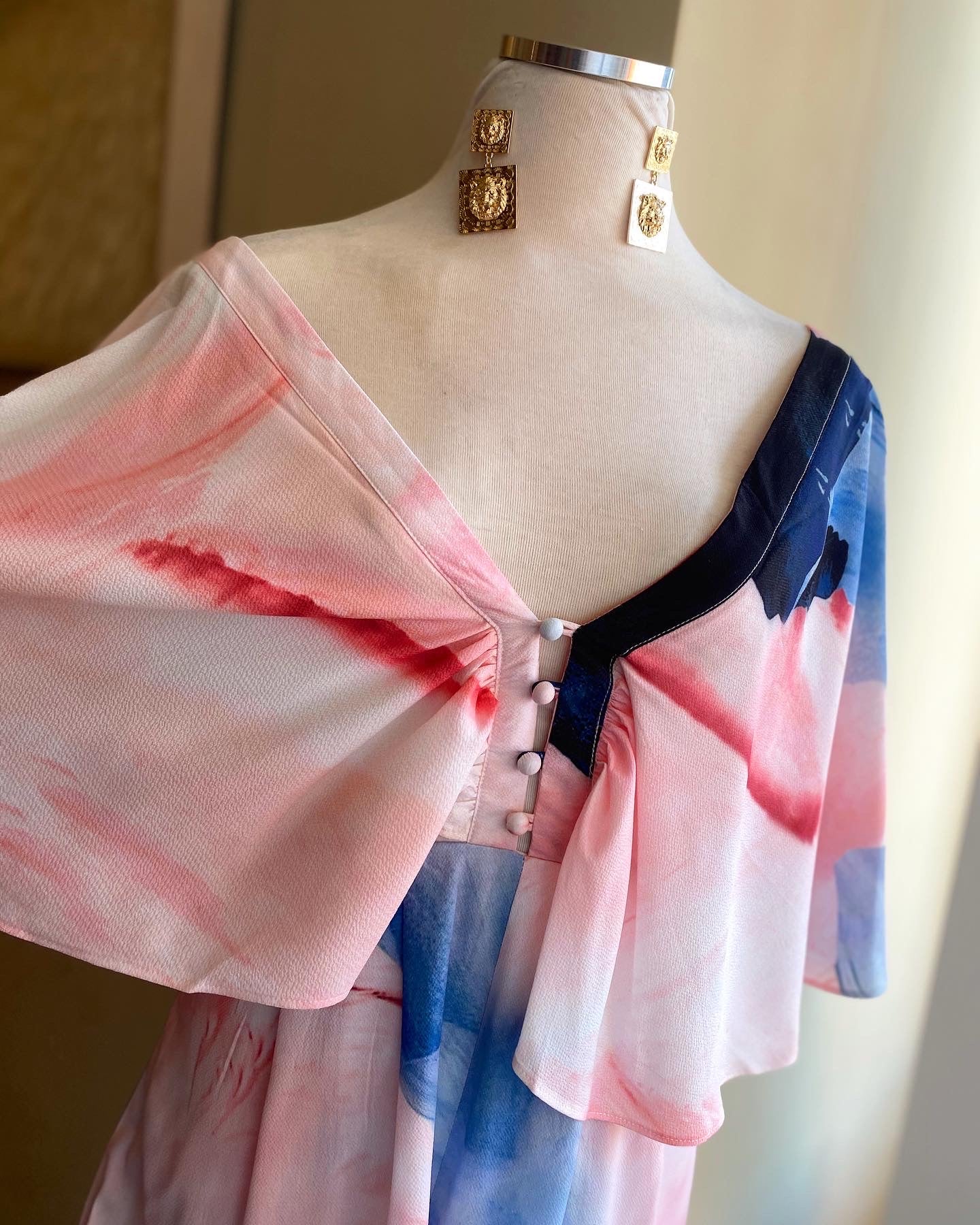Layered Pastel Romper