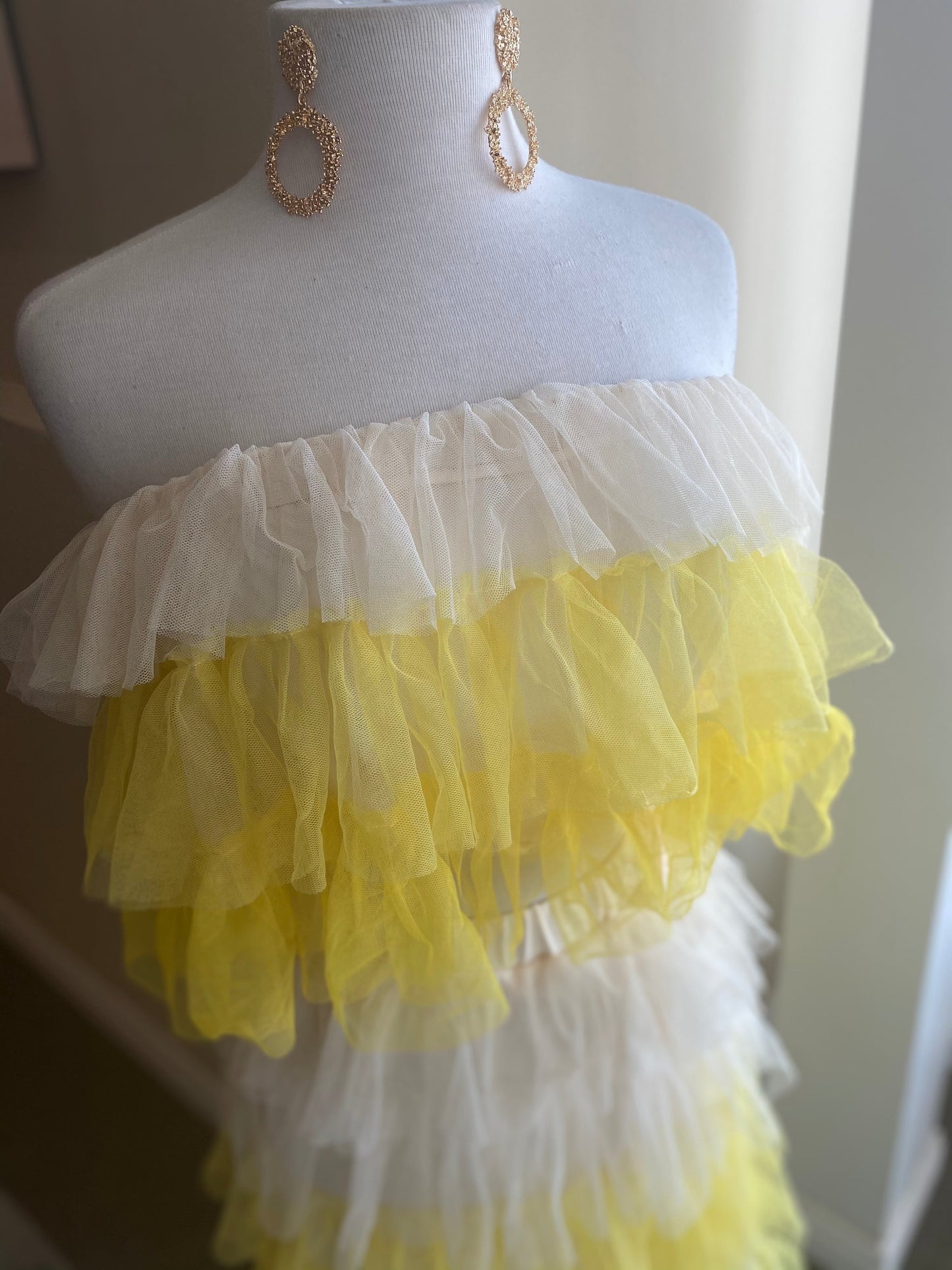 Bandu Ruffle Skirt Set FINAL SALE