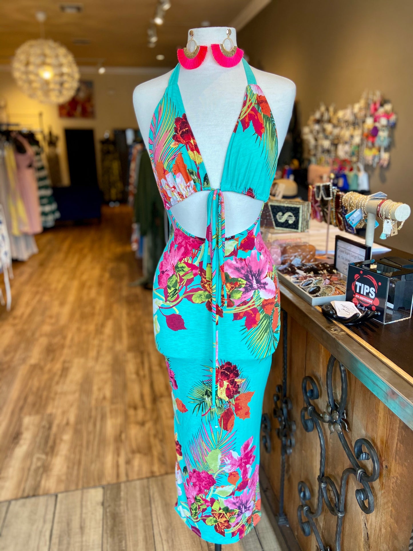 Bulgari Halter Neck Bikini Top Dress FINAL SALE