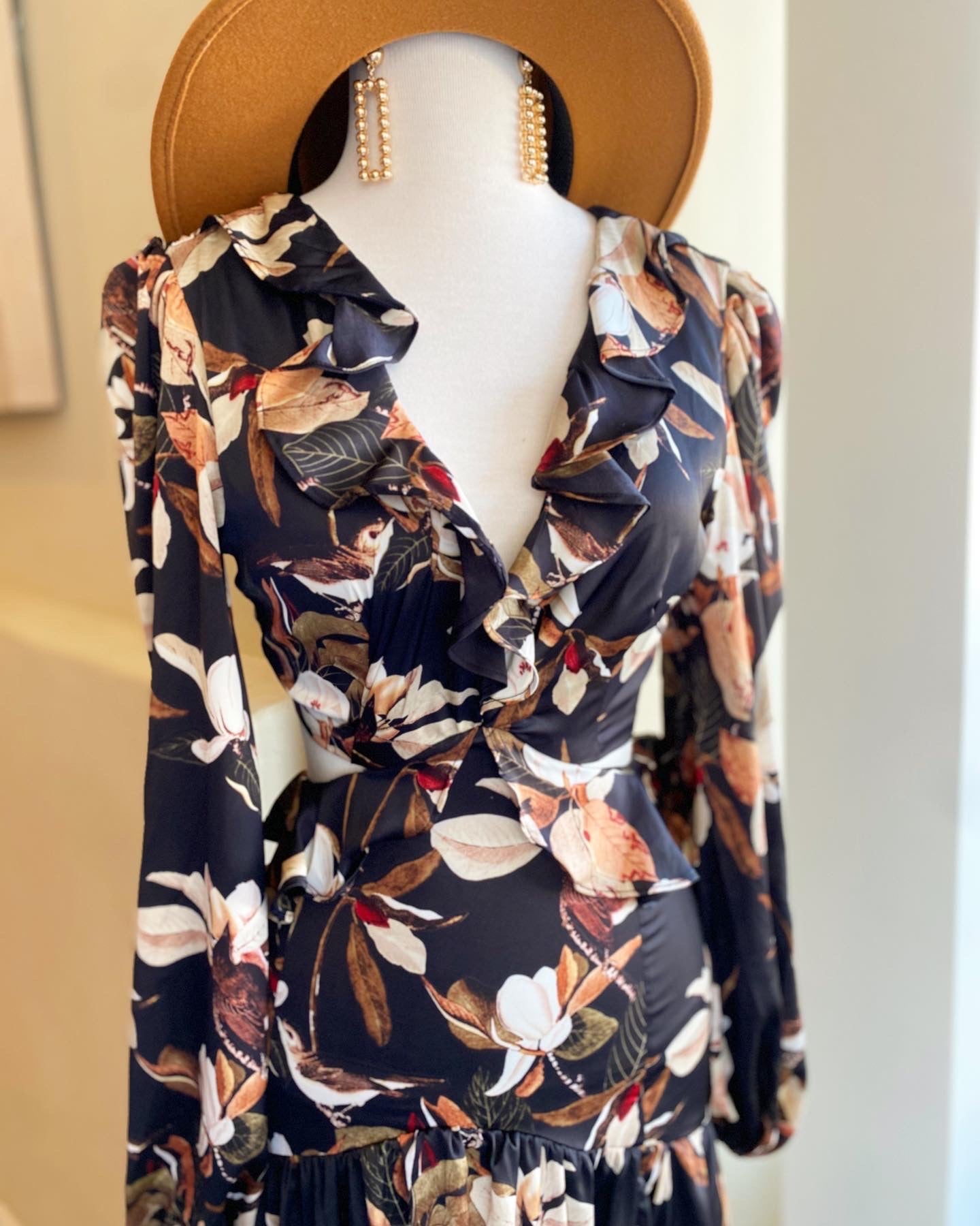 Front Tye Cut Out Maxi FINAL SALE
