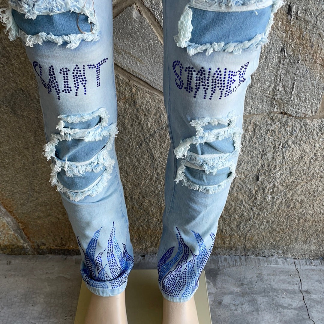 Saint Sinner Flame Jeans