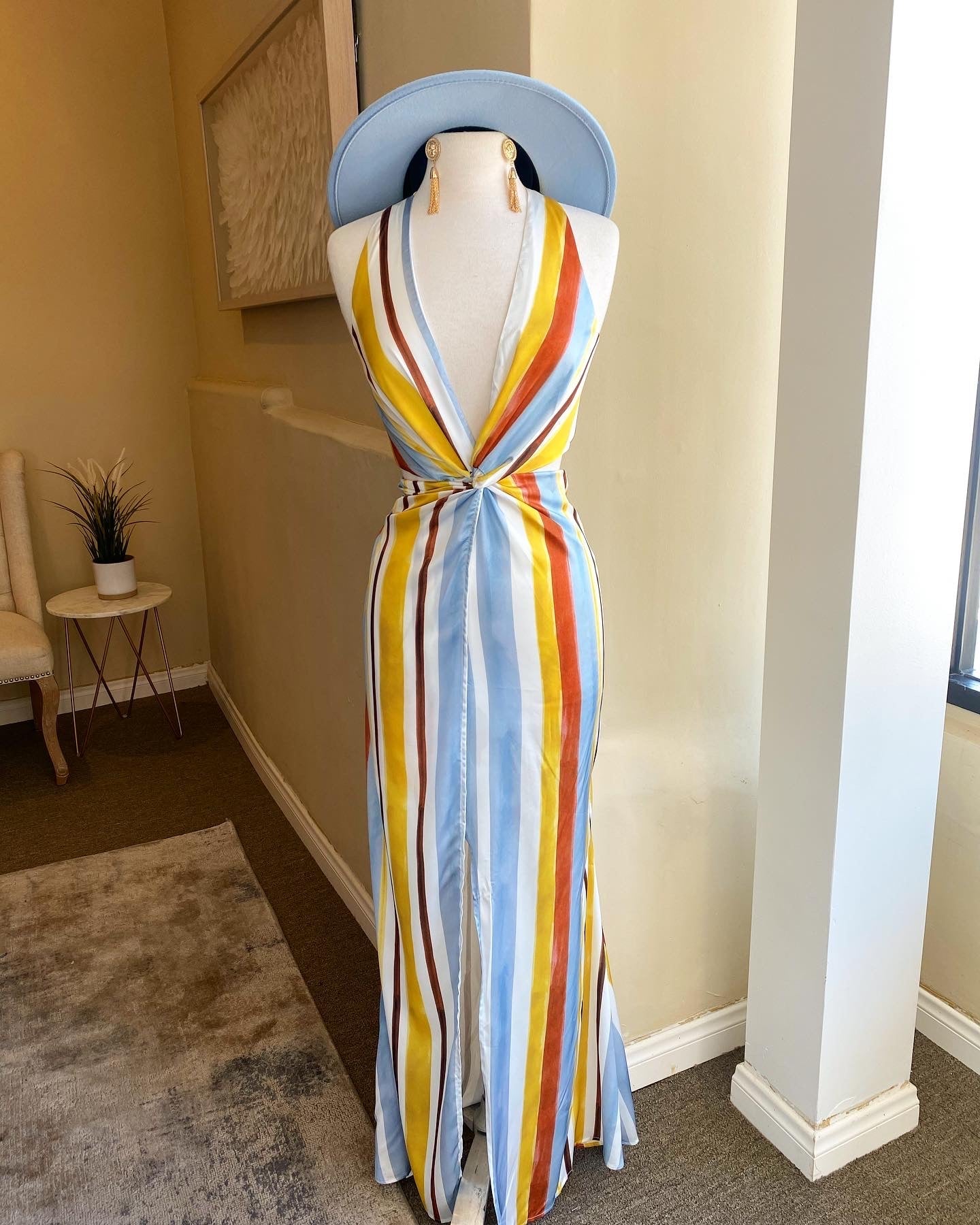 Stripe Long Dress FINAL SALE