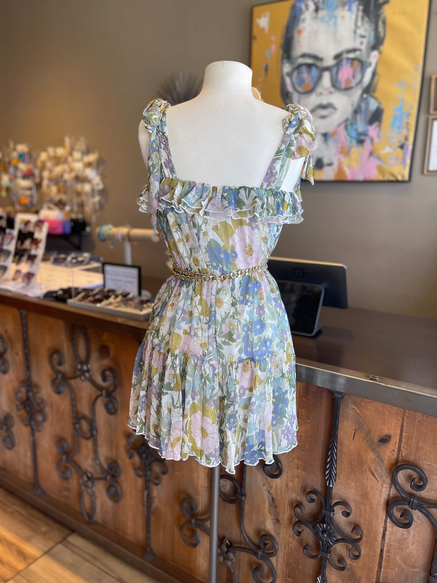 Floral Mini Dress