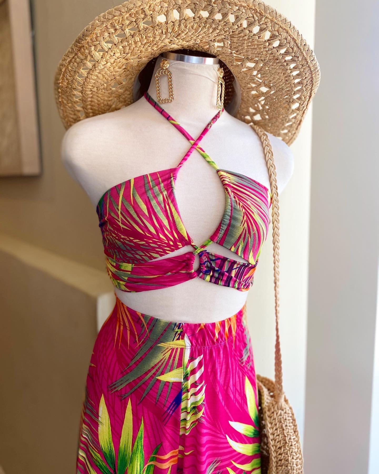 Printed Bikini Top Set FINAL SALE